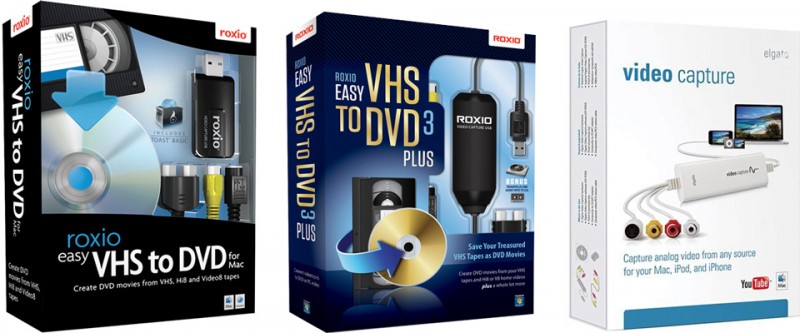 Roxio dvd to vhs for mac os